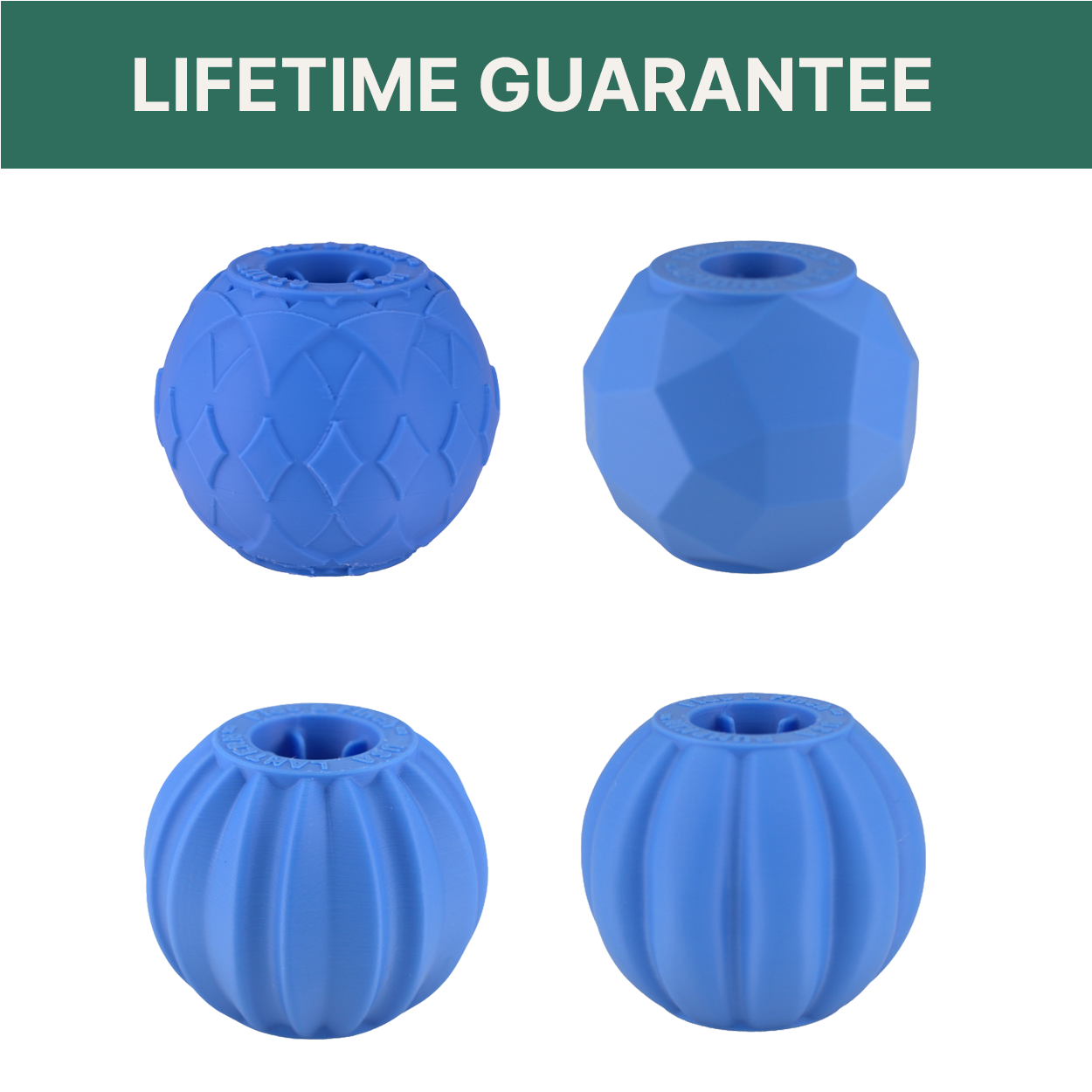 Small Dog Blue Ball Bundle
