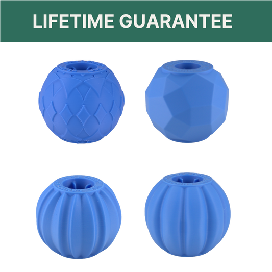 Small Dog Blue Ball Bundle