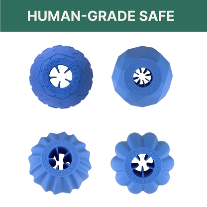 Small Dog Blue Ball Bundle