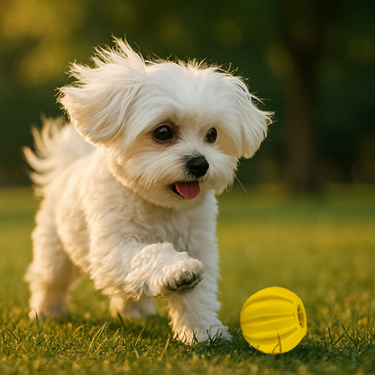 Small Dog Yellow Ball Bundle