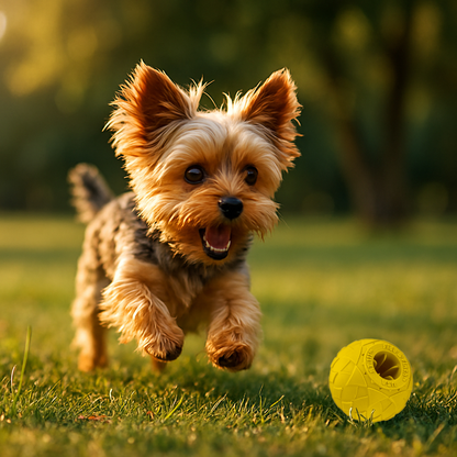 Small Dog Yellow Ball Bundle