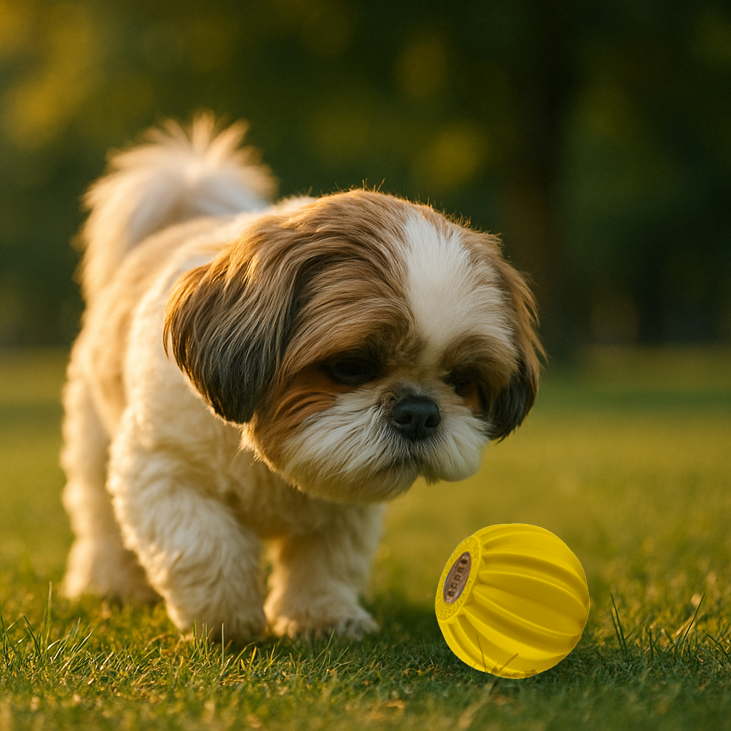 Small Dog Yellow Ball Bundle