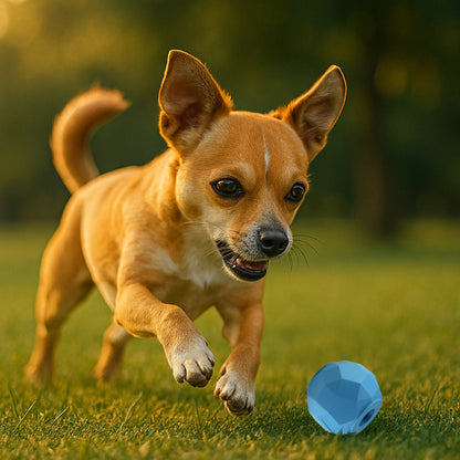 Small Dog Blue Ball Bundle
