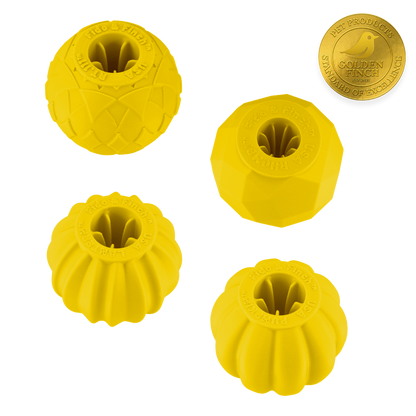 Small Dog Yellow Ball Bundle